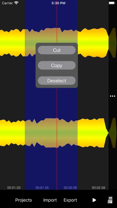 Wave Audio Editor স্ক্রিনশট