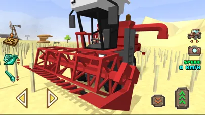 Tangkapan layar Pixel Farm Racing & Simulator