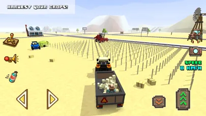 Tangkapan layar Pixel Farm Racing & Simulator