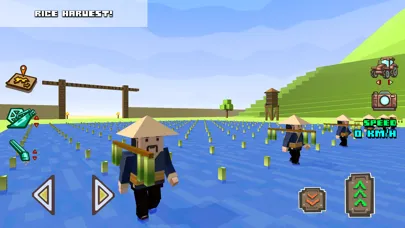 Tangkapan layar Pixel Farm Racing & Simulator