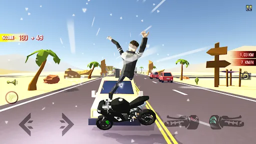 Moto Mad Racing: Bike Game Ekran Görüntüleri