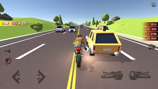 Moto Mad Racing: Bike Game Ekran Görüntüleri