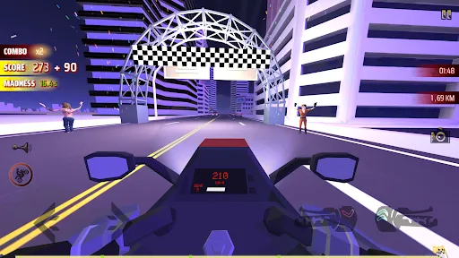 Moto Mad Racing: Bike Game Ekran Görüntüleri