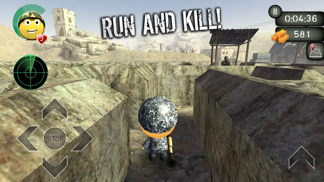 3D Maze: War of Gold スクリーンショット