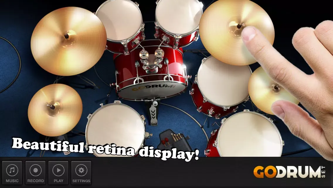Capturas de pantalla de Go! Drum Set