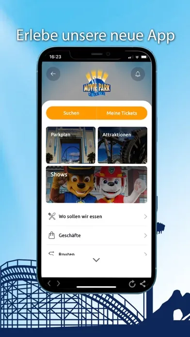 Captures d'écran de Movie Park Germany