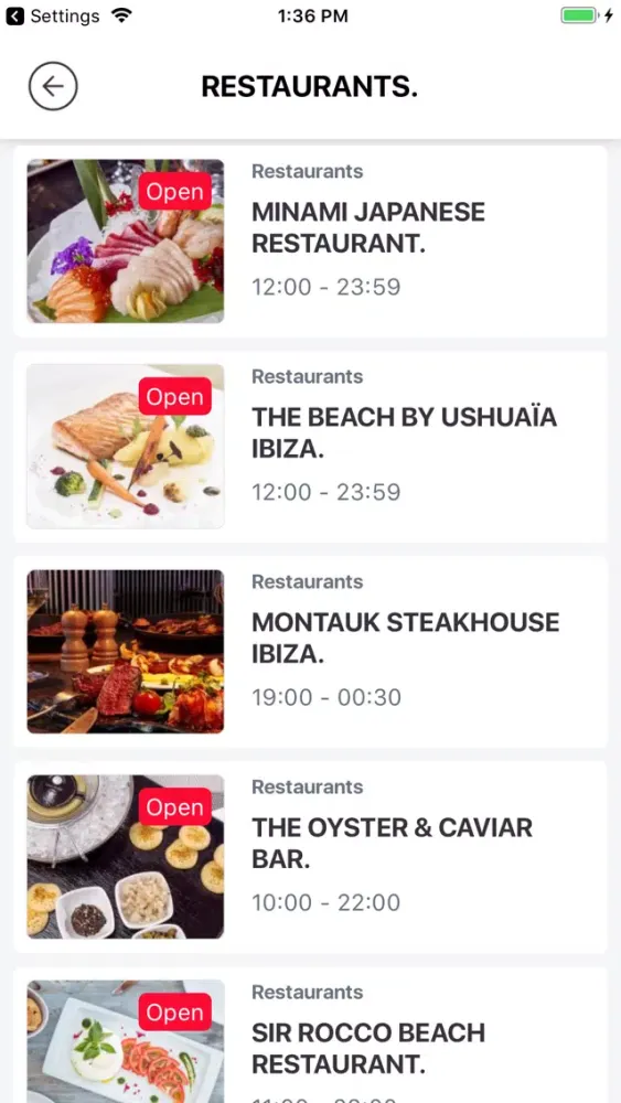 Capturas de pantalla de Ushuaïa Ibiza