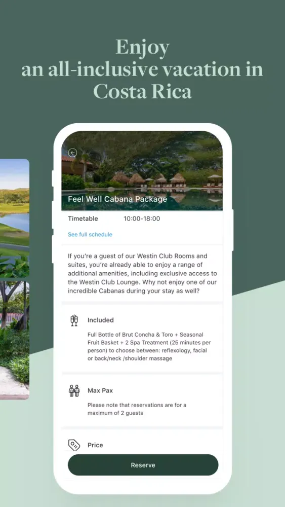 The Westin Reserva Conchal应用截图