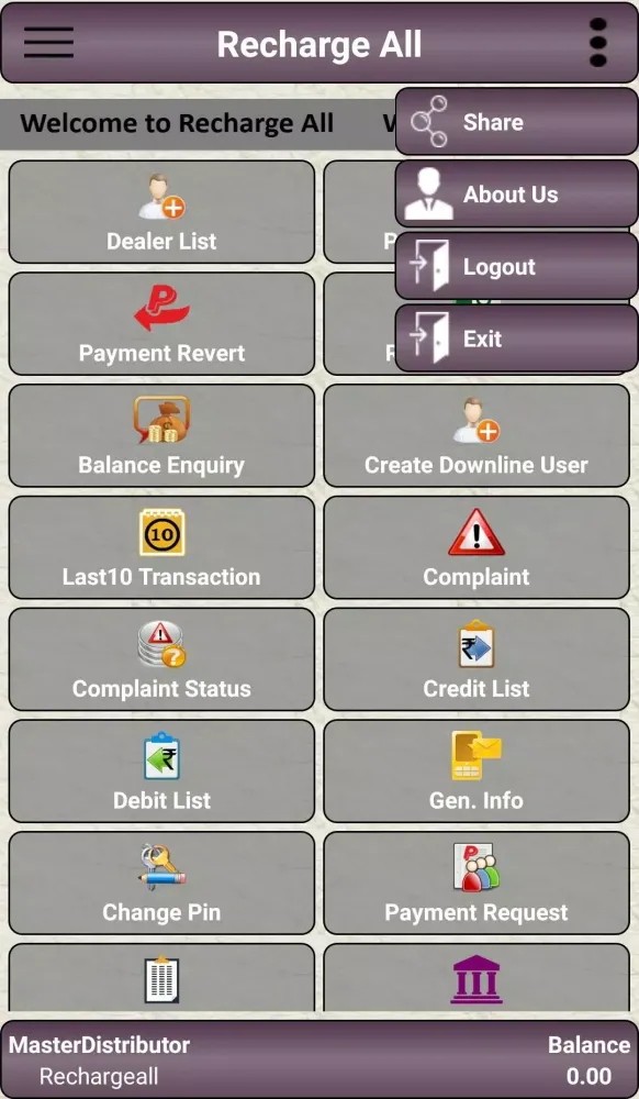 ภาพหน้าจอของ Recharge All