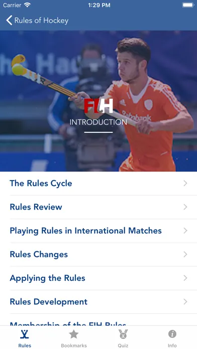 Ảnh chụp màn hình của Rules of Hockey