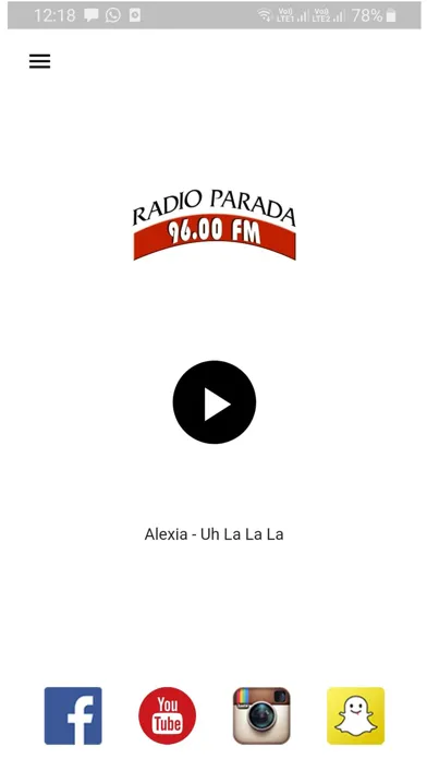 Radio Parada 96 FM سکرین شاٹس