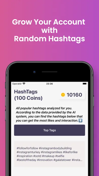 Zrzuty ekranu Hashtag Pro - Followers, Likes