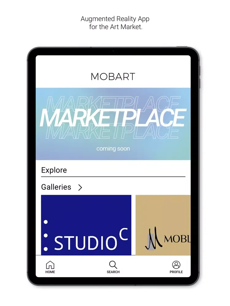 Mobart - Augmented Galleries iPad 应用截图
