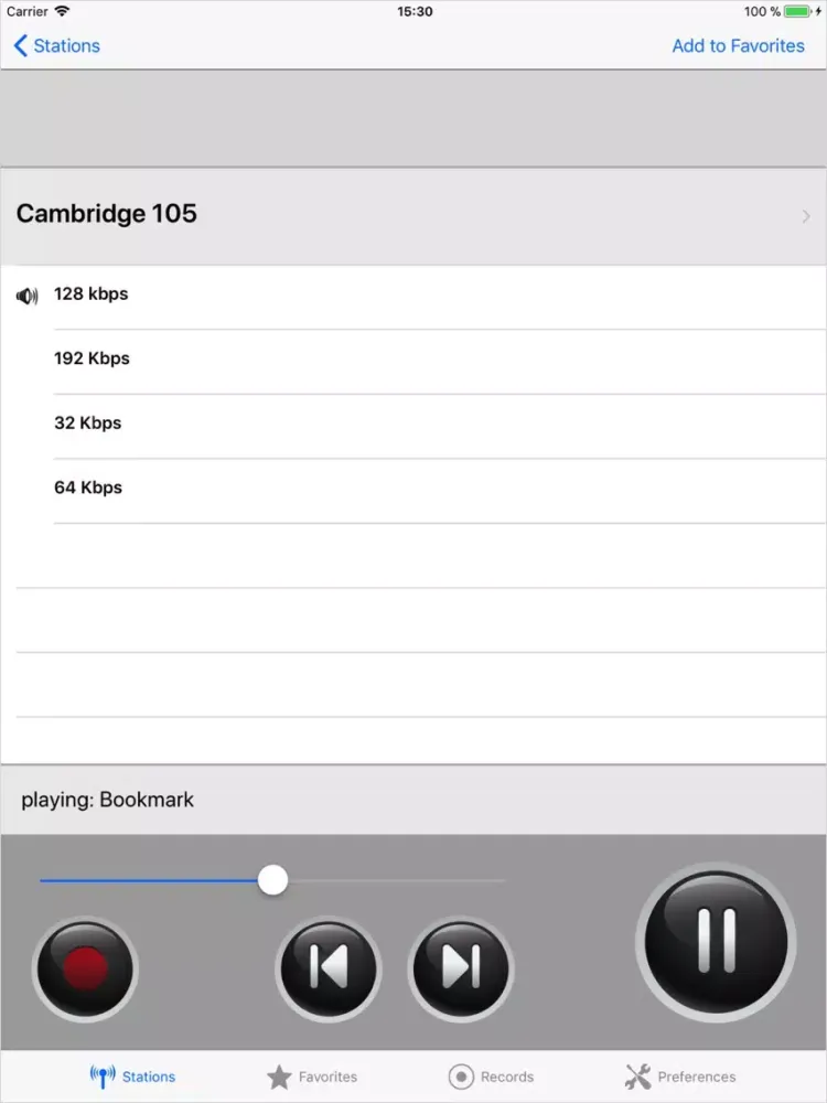 European Online Radio Stations iPad  Ekran Görüntüleri