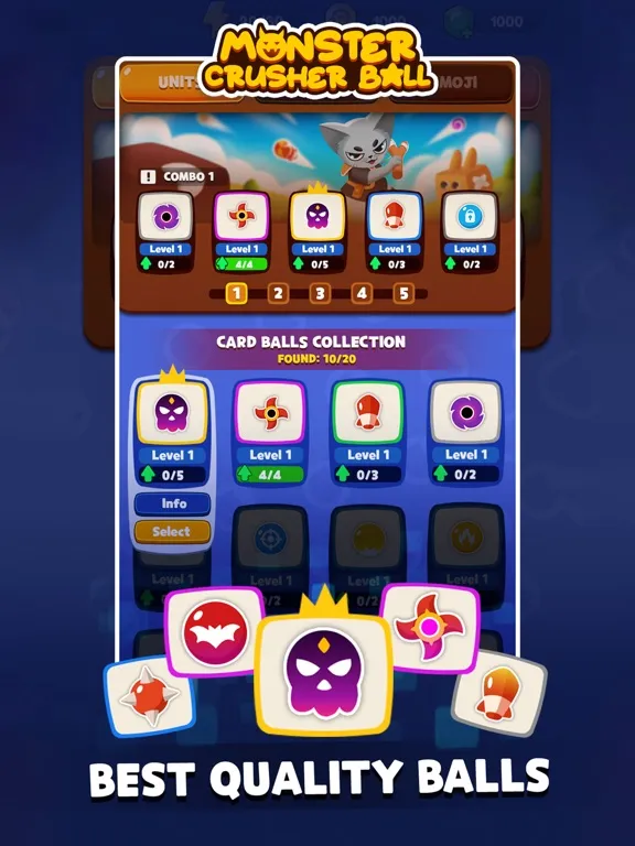 Monster Crushing Ball Smack It iPad  स्क्रीनशॉट