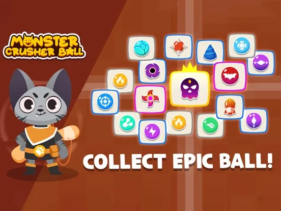 Monster Crushing Ball Smack It iPad  स्क्रीनशॉट