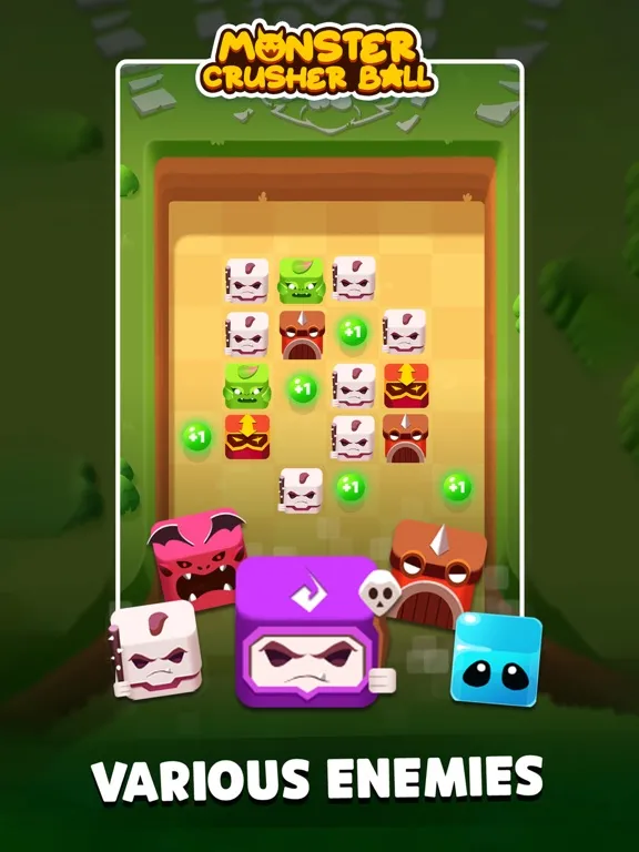 Monster Crushing Ball Smack It iPad  स्क्रीनशॉट