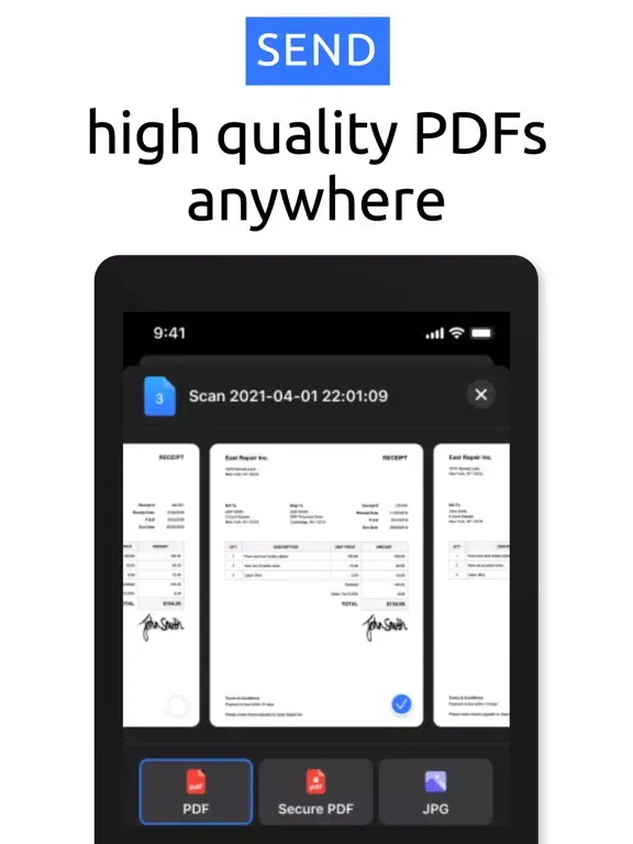Scanner App: Scan Studio iPad  스크린샷