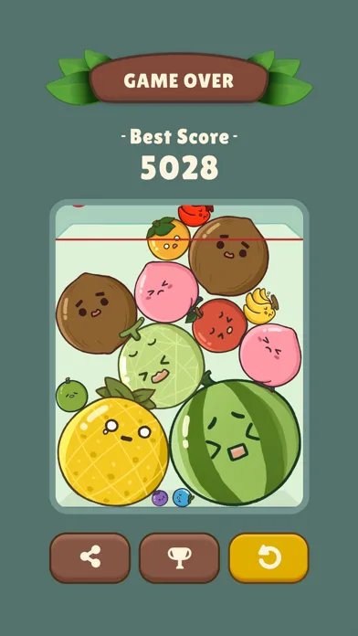 Watermelon Merge Fruits Puzzle Ekran Görüntüleri