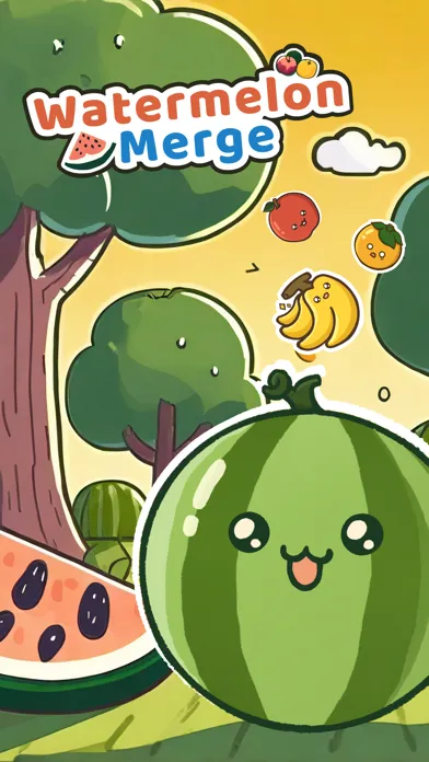 Watermelon Merge Fruits Puzzle Ekran Görüntüleri