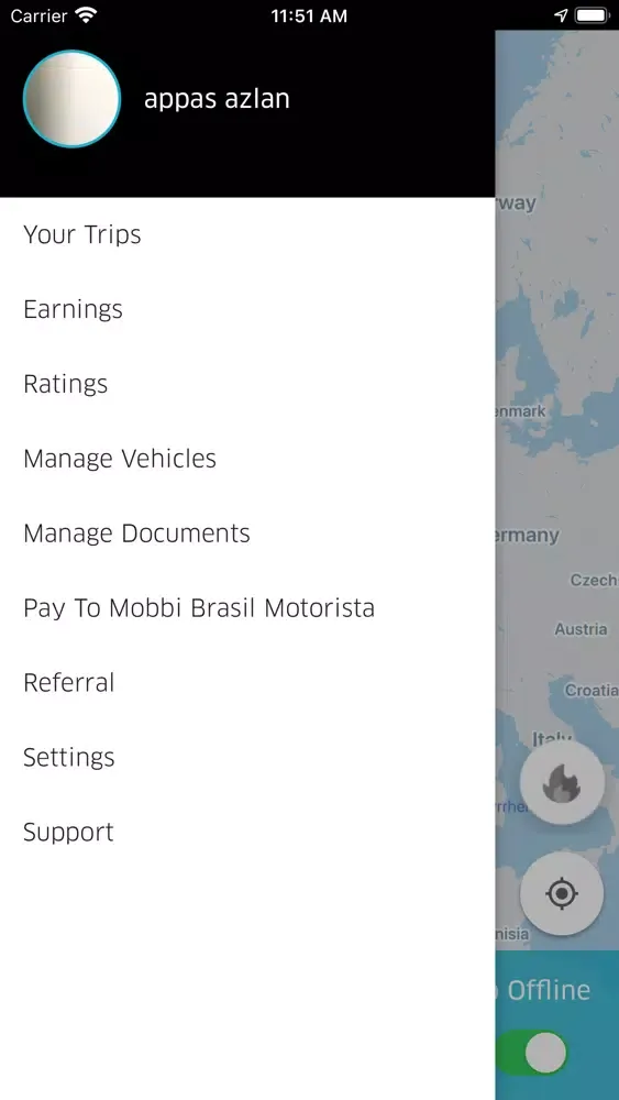 Mobbi Brasil Motorista स्क्रीनशॉट