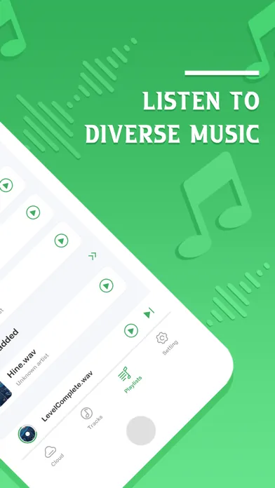 Capturas de pantalla de MusicSync:cloud & offline play