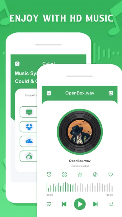Capturas de pantalla de MusicSync:cloud & offline play