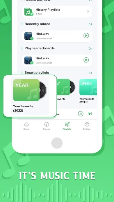 Capturas de pantalla de MusicSync:cloud & offline play