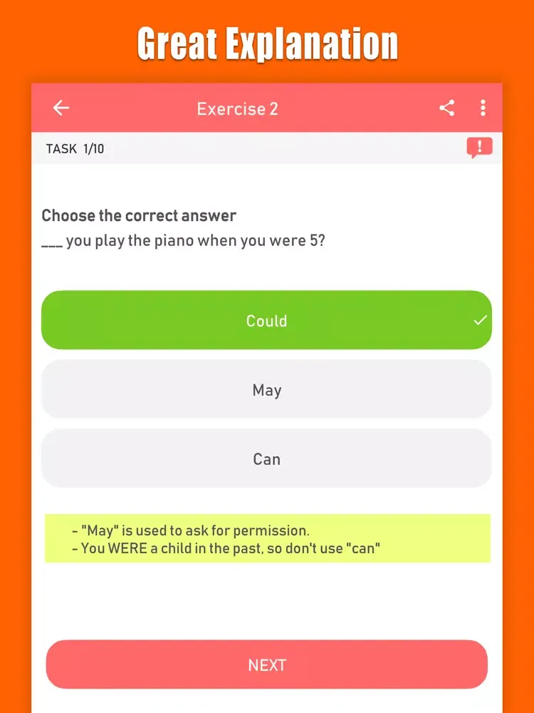 Zrzuty ekranu English Grammar Test In Use iPad 