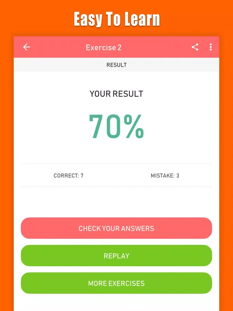 Zrzuty ekranu English Grammar Test In Use iPad 