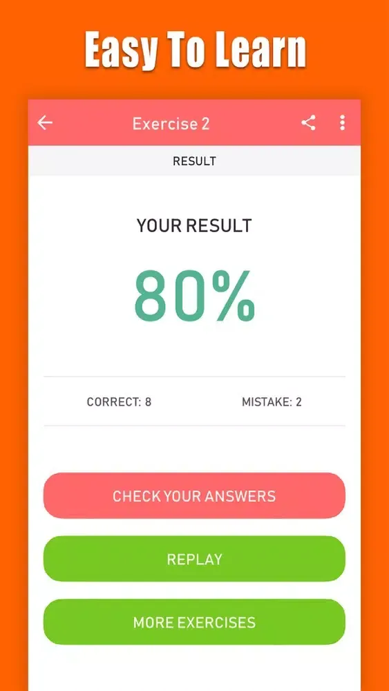 Zrzuty ekranu English Grammar Test In Use
