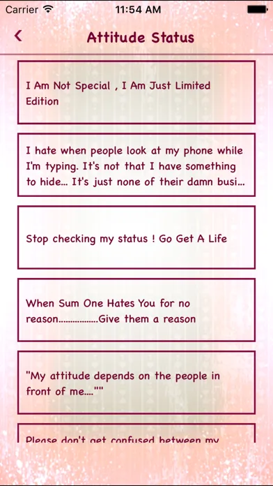 Capturas de tela do SMS Shayari Status Book My Jio