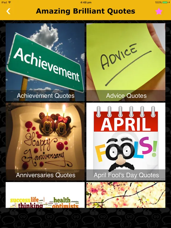 Скриншоты Brilliant Quotes- The Best Pandora Life Quotations iPad 