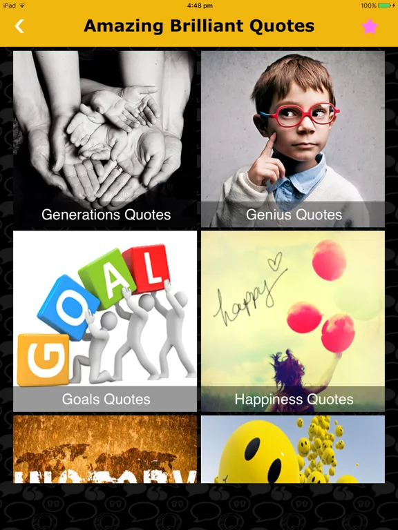 Скриншоты Brilliant Quotes- The Best Pandora Life Quotations iPad 