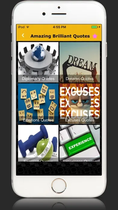 Скриншоты Brilliant Quotes- The Best Pandora Life Quotations