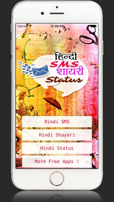Hindi SMS Shayari&Status Hike Collection messenger 스크린샷