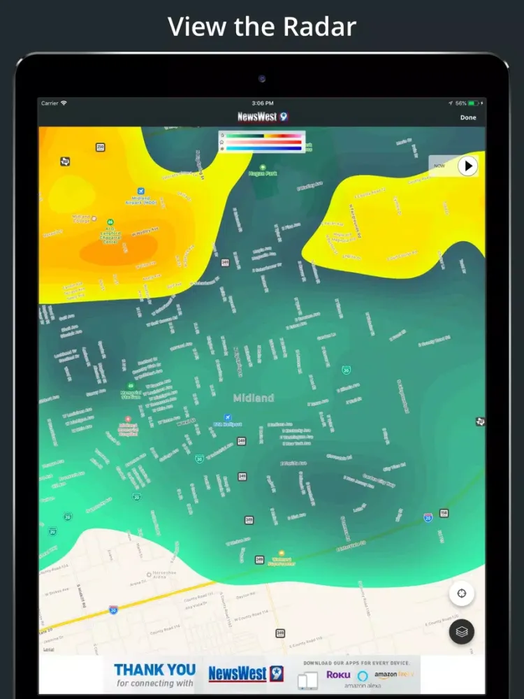 Zrzuty ekranu KWES NewsWest 9 iPad 