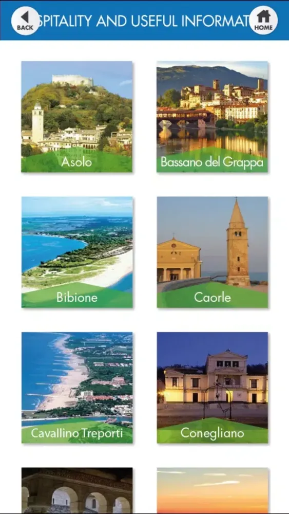 Zrzuty ekranu Ciao in Veneto