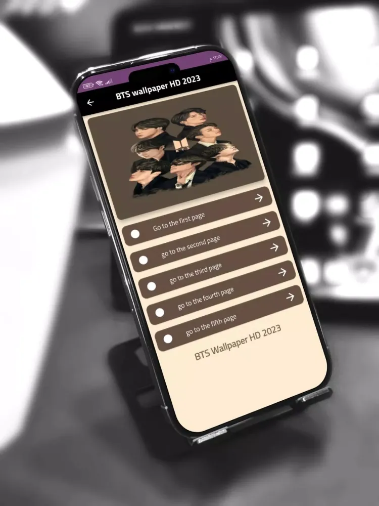Capturas de pantalla de BTS wallpaper HD 2023