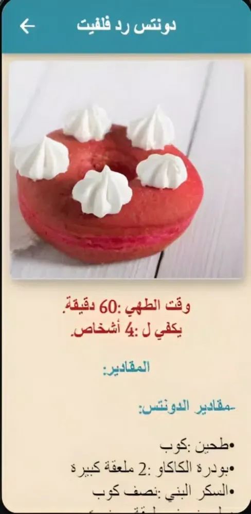 دونات: وصفات سهلة Screenshots