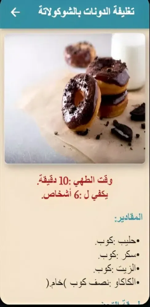 دونات: وصفات سهلة Screenshots