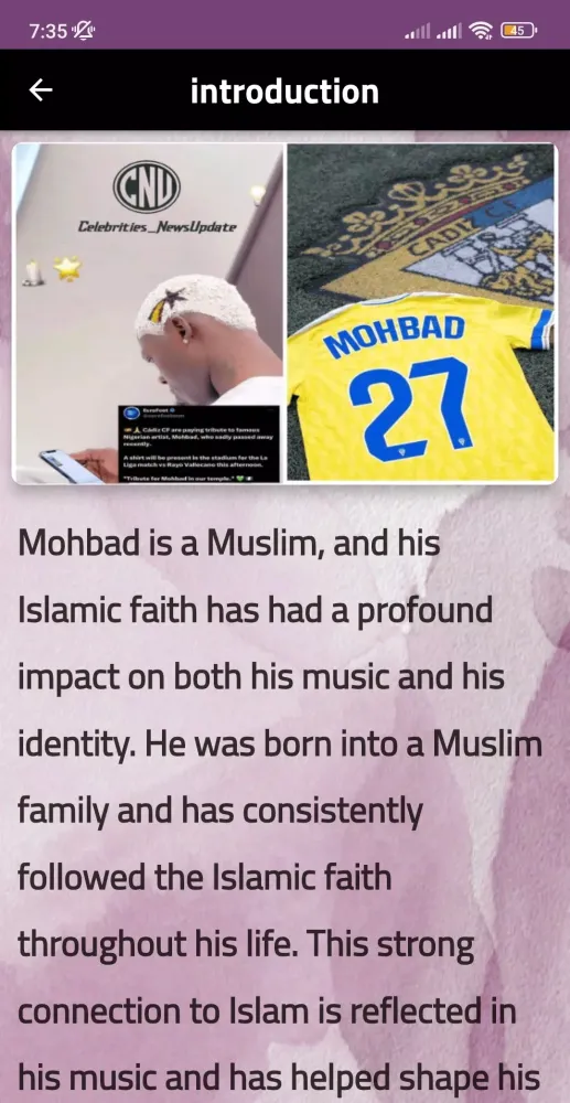 is mohbad a muslim Ekran Görüntüleri