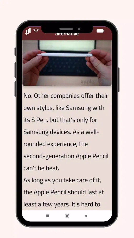 تصاویر Apple Pencil 2nd Guide