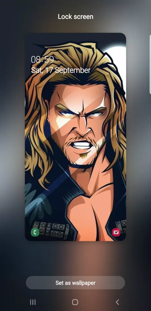 Zrzuty ekranu Edge Wallpapers 4k WWE