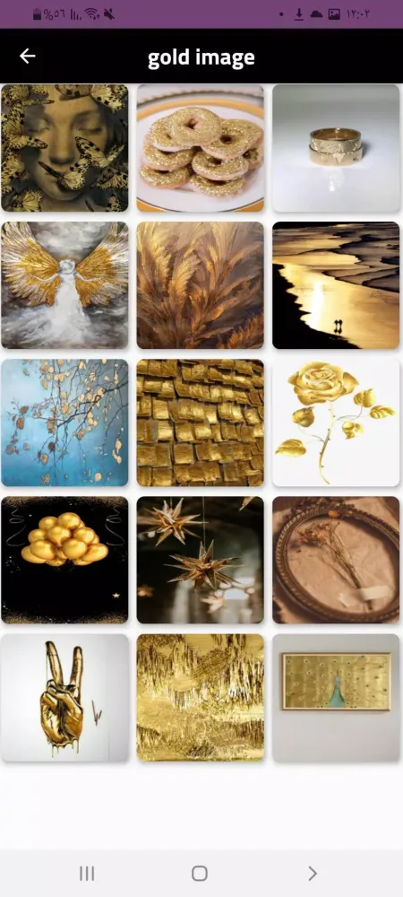 Ảnh chụp màn hình của gold picture _ gold photo
