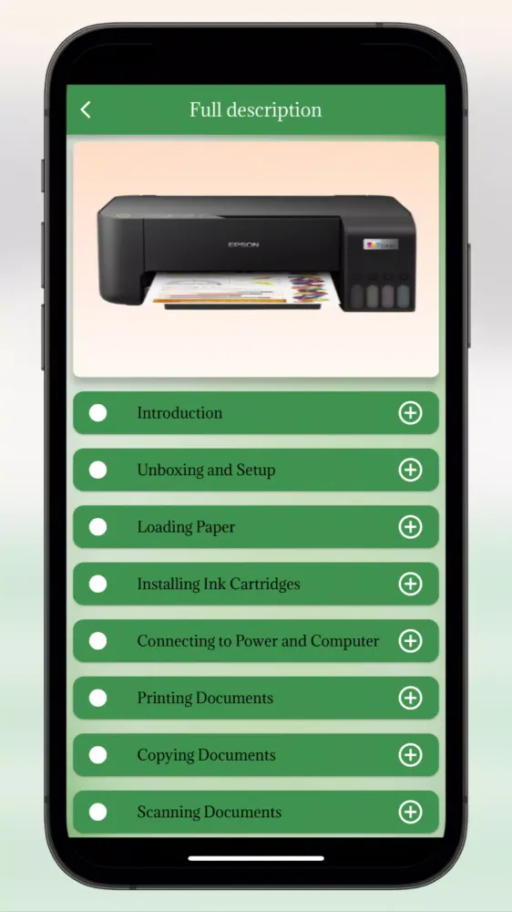 صور Epson L3210 Printer Manual
