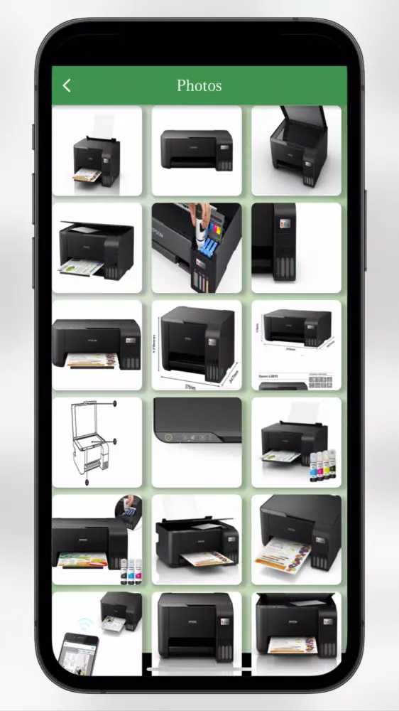 صور Epson L3210 Printer Manual