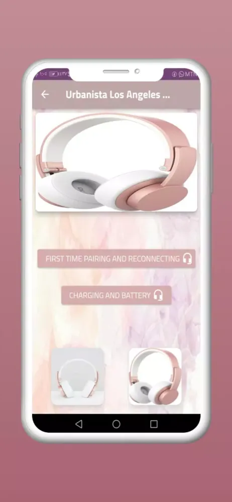 Urbanista headphones guide Ekran Görüntüleri