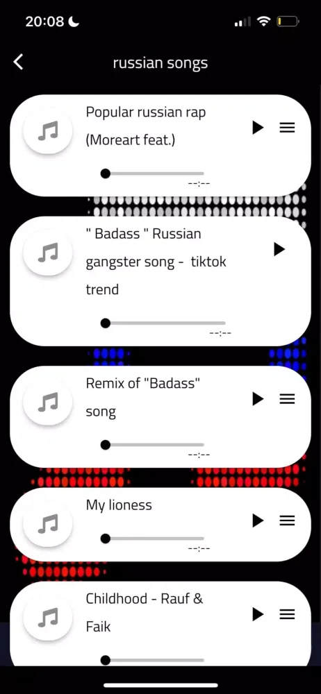 Russian songs Screenshots