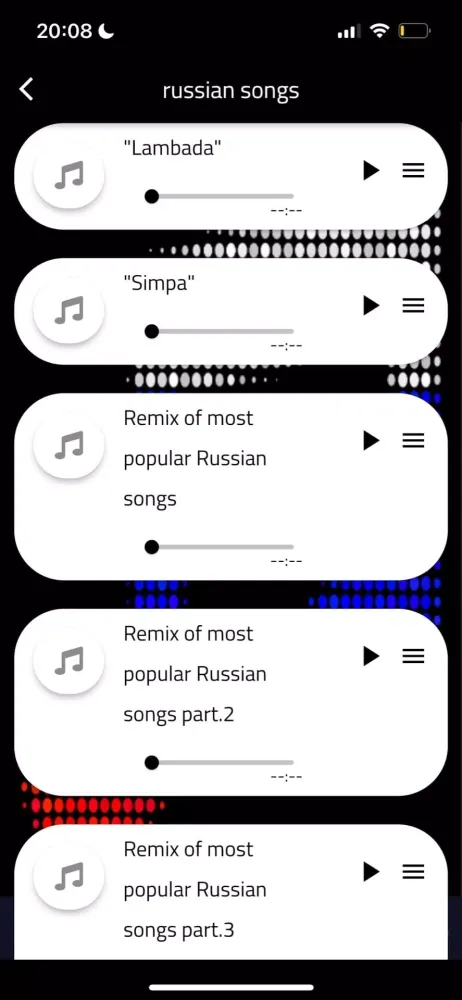 Russian songs Screenshots